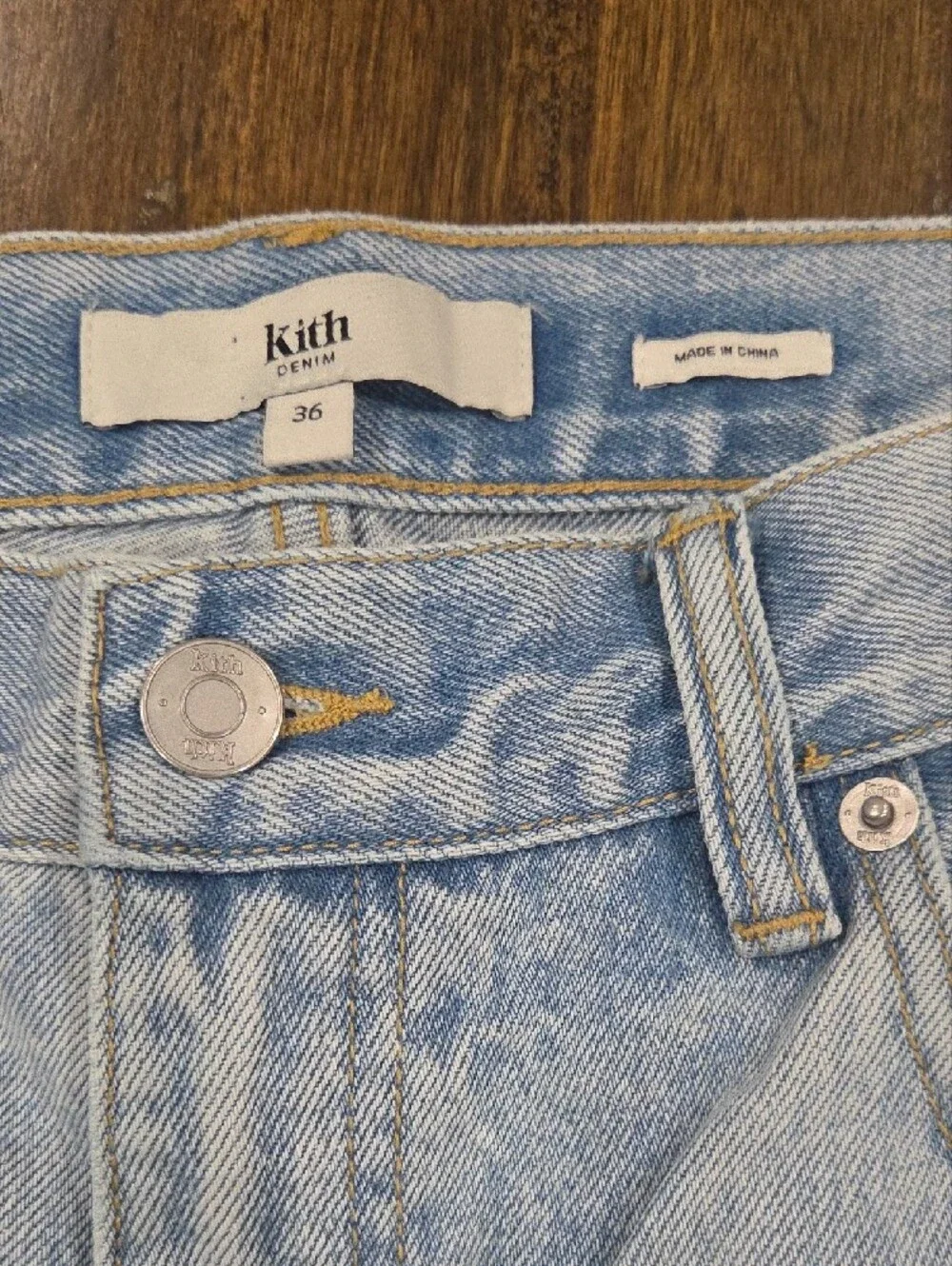 Kith Webster Chill Light Indigo Jeans